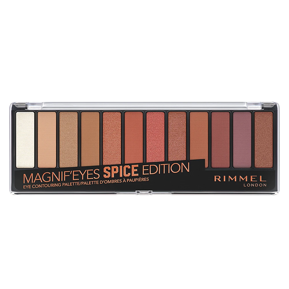 Rimmel Magnif'Eyes Shadow Palette - Spice Edition