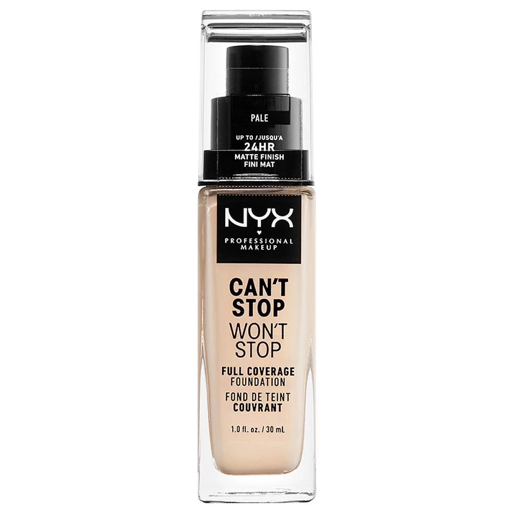 NYX Professional Makeup Can't Stop Won't Stop Full Coverage Foundation