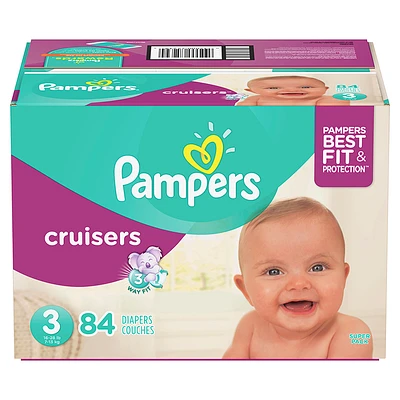 Pampers Cruisers Diapers - Size 4 - 70's