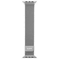 Laut Steel Watch Strap For Apple Watch 1/2/3/4 - 38/40mm - Silver - LAUTAWSSTSL