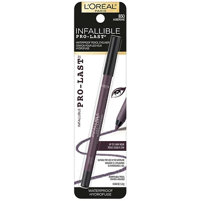 L'Oreal Infallible Pro-Last Waterproof Pencil Eyeliner - Aubergine