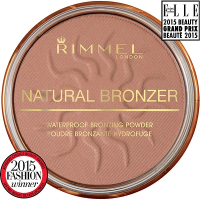 Rimmel Natural Bronzer Waterproof Bronzing Powder - Sun Light