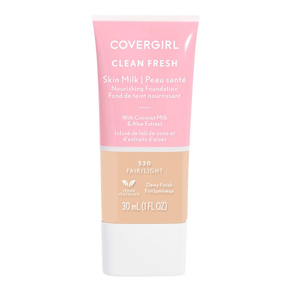 CoverGirl Clean Fresh Skin Milk Nourishing Foundation - 530 Fair/Light