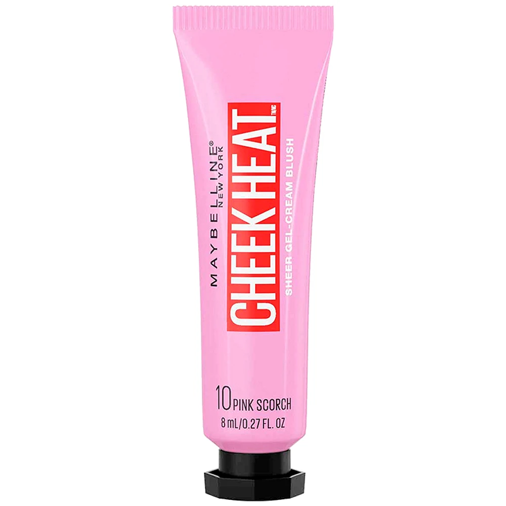 Maybelline Cheek Heat Sheer Gel-Cream Blush - Pink Scorch