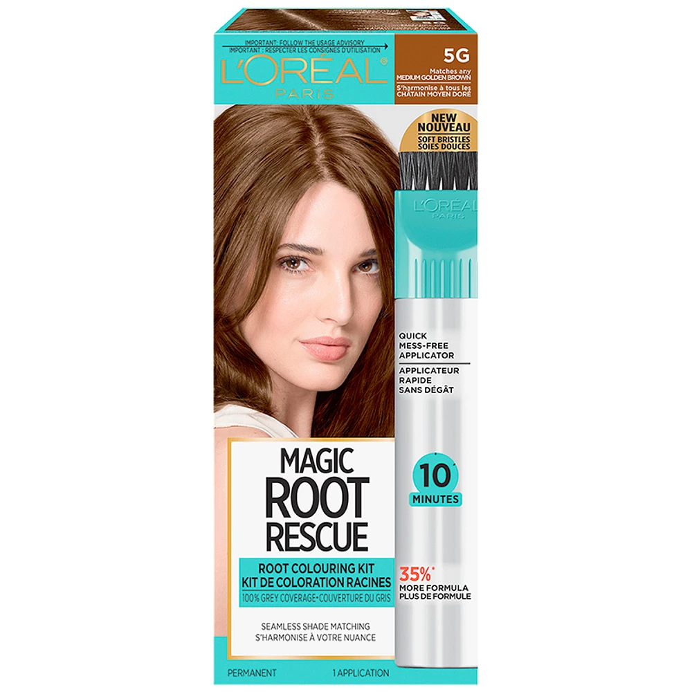 L'Oreal Magic Root Rescue Root Colouring Kit - 2 Black