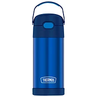 Thermos FUNtainer Thermal Bottle with Straw - Navy - 355ml