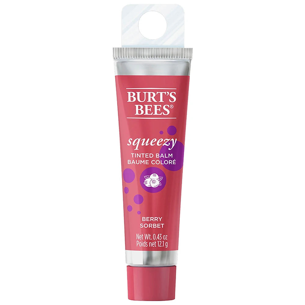 Burt's Bees Squeezy Tinted Lip Balm - Berry Sorbet