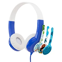 BuddyPhones Discover Fun Headphones  - Blue - BPDISFUNBLUE