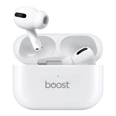 Boost Wireless Bluetooth Earbuds - White - TWSB400W