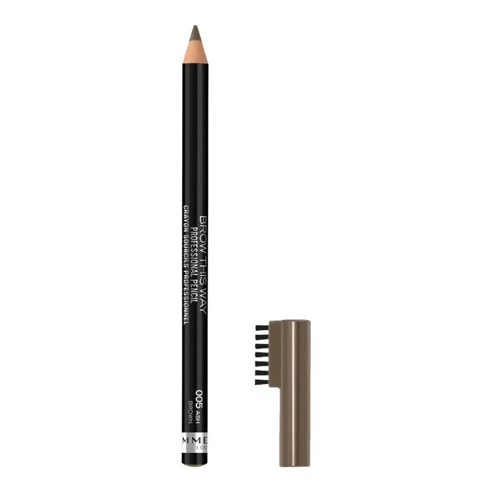 Rimmel London Brow This Way Pencil - Ash Brown