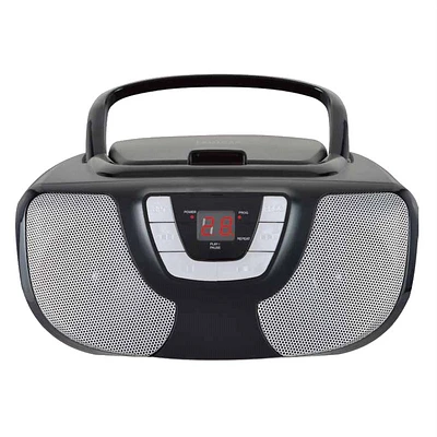 Proscan CD Radio Boombox - PRCD1025-BLACK