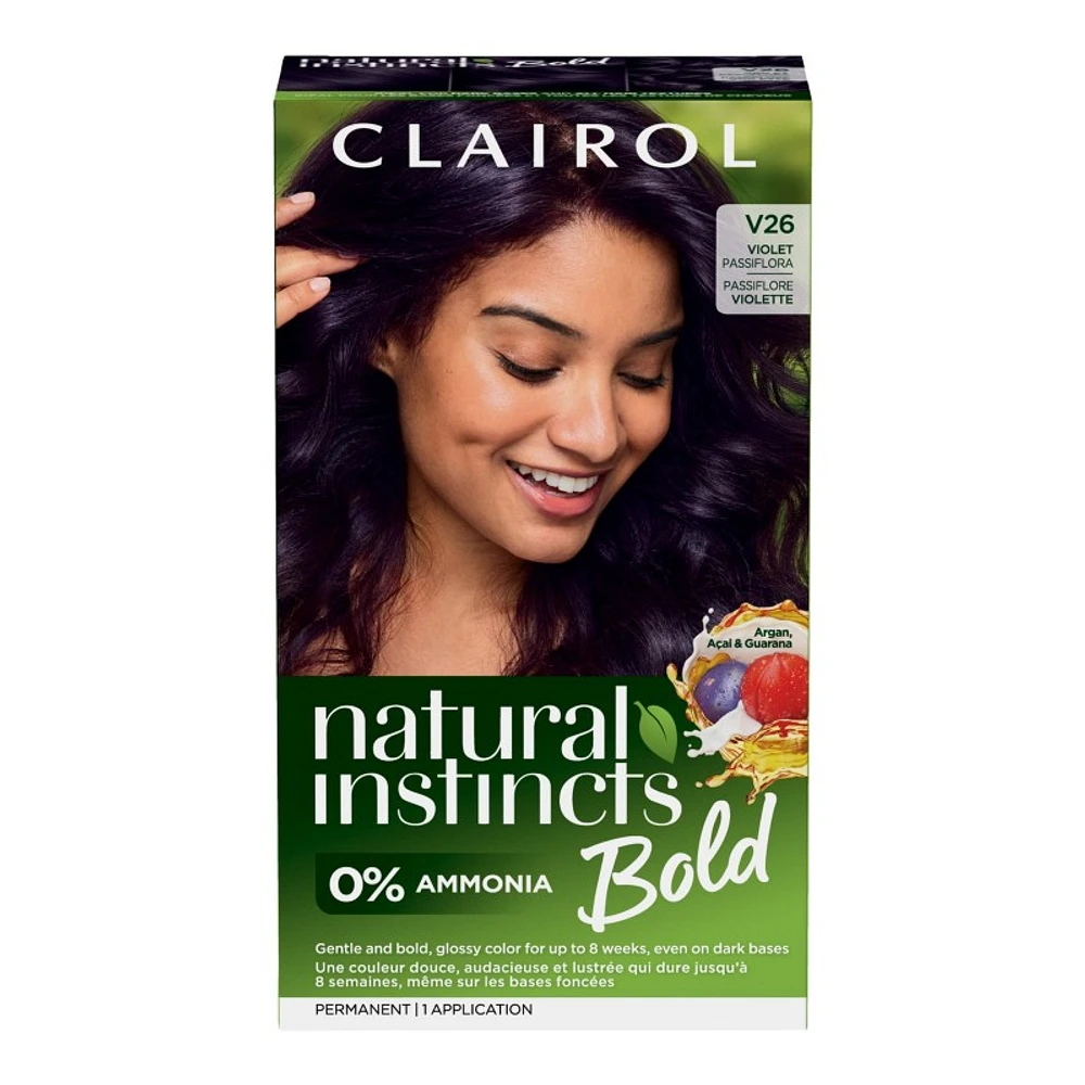 Clairol Natural Instincts Bold Permanent Hair Dye - Violet Passiflora (V26)