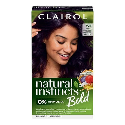 Clairol Natural Instincts Bold Permanent Hair Dye - Violet Passiflora (V26)