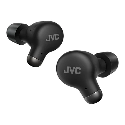 JVC Marshmallow True Wireless In-Ear Headphones - Black - HA-A25T-B