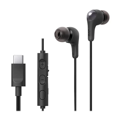 JVC USB - Ð¡ Earphones - Black - HA-FR9UC-B