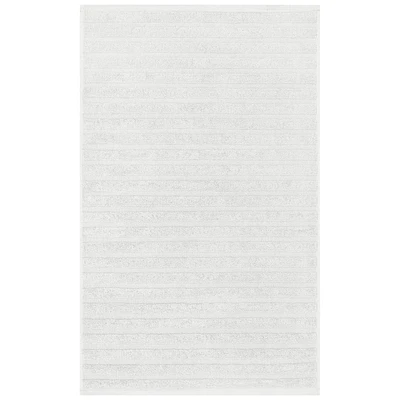 Boutique Wavy Hand Towel - White - 16x26 Inch