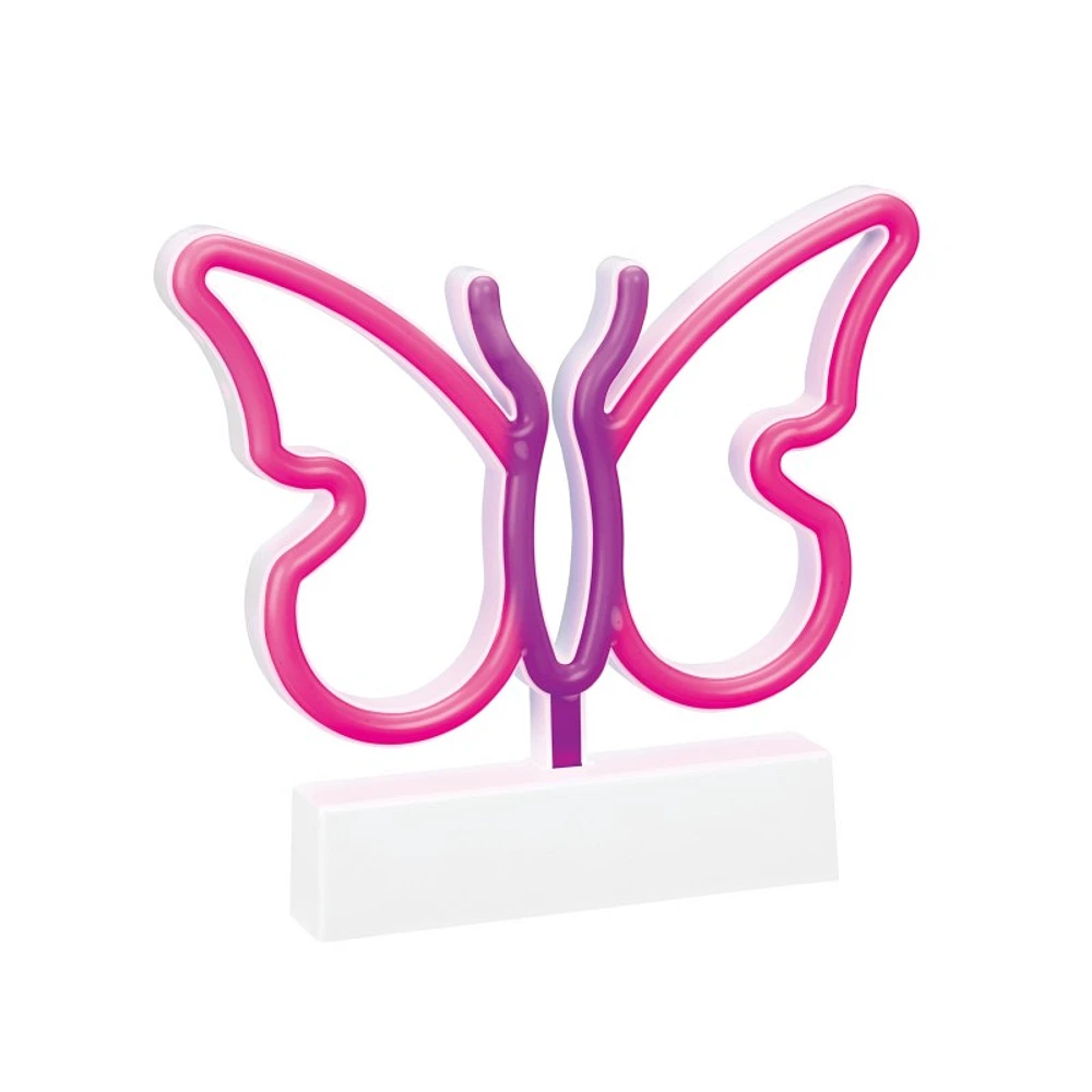 Collection by London Drugs Battery Operated LED Neon Lite - Butterfly - 20x18x3cm