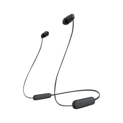 Sony WI-C100 Bluetooth In-Ear Earphones - Black - WIC100/B