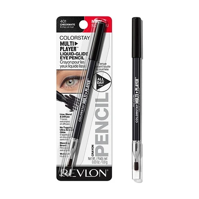 Revlon ColorStay Multiplayer Liquid-Glide Eye Pencil - Checkmate (401)