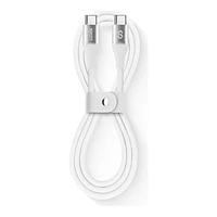 LOGiiX Vibrance USB-C to USB-C Cable - White - 1m