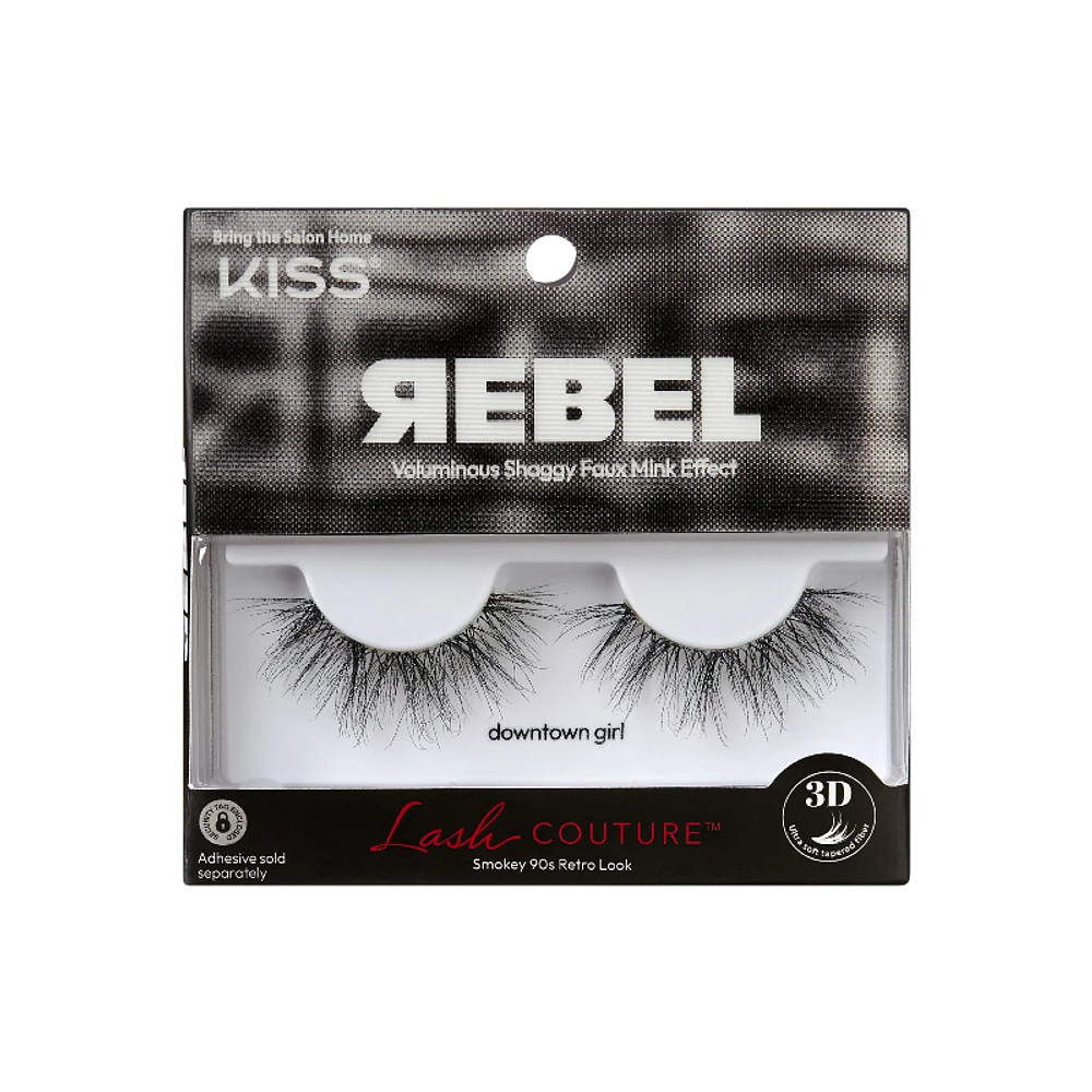 Kiss Lash Couture Rebel Collection False Eyelashes - 01 Rockstar