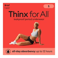 Thinx for All Period Underwear - Small - Black