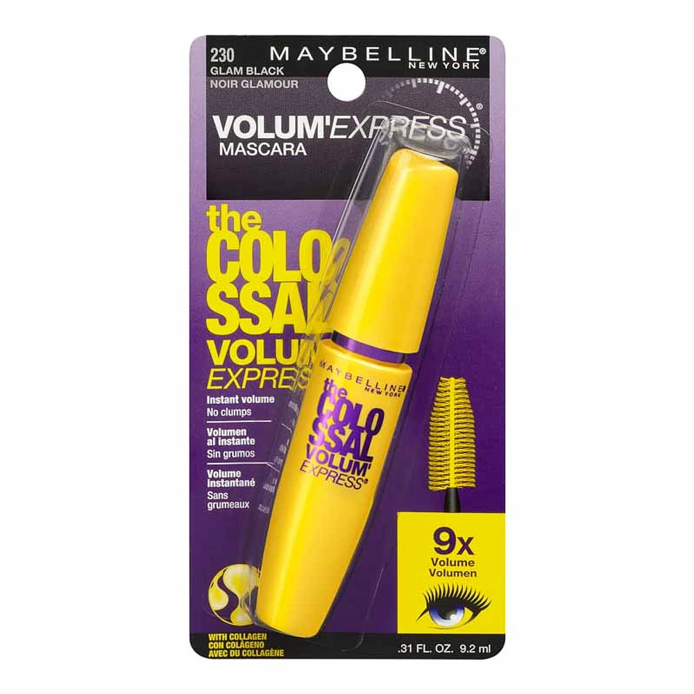 Maybelline Volum'Express the Colossal Mascara - Glam Black