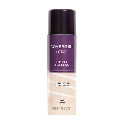 CoverGirl & Olay Simply Ageless 3-in-1 Liquid Foundation - Ivory