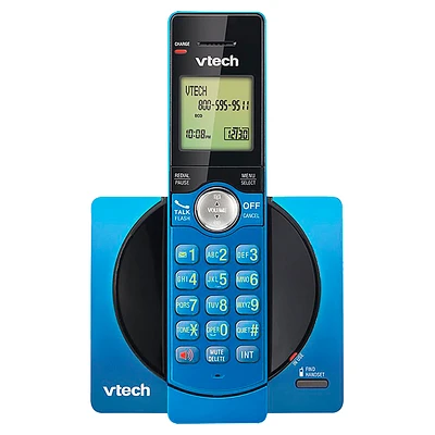 VTech Cordless Phone with Caller ID/Call Waiting - Blue - CS691915