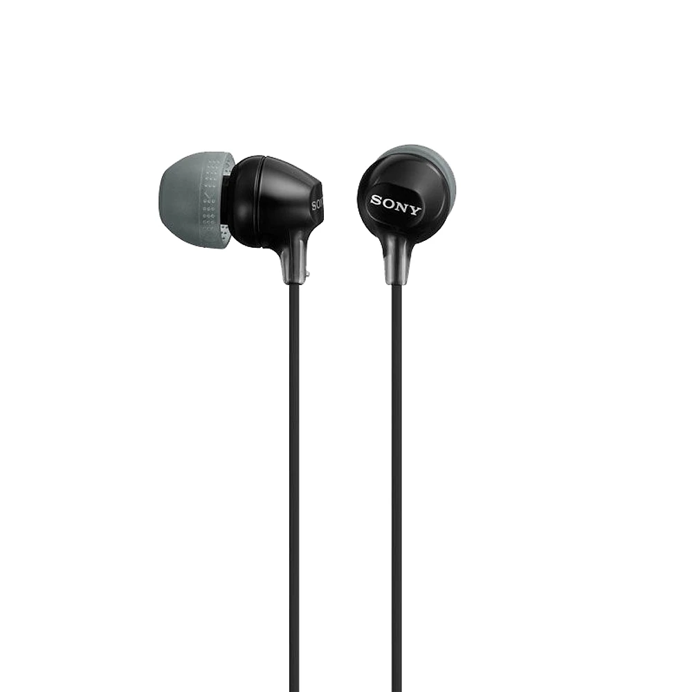 Sony EX15 In-Ear Headphones - Black - MDREX15LPB