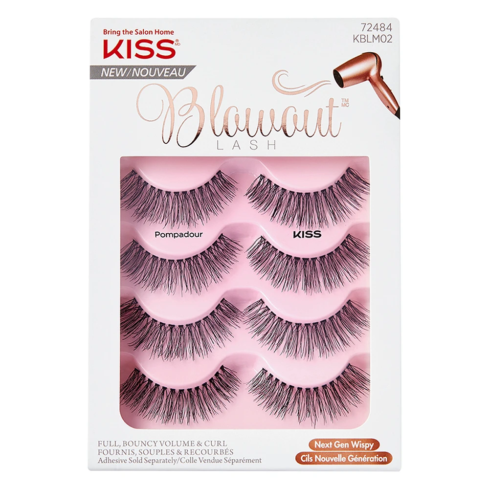 Kiss Blowout Lash Multi-Pack - Pompadour