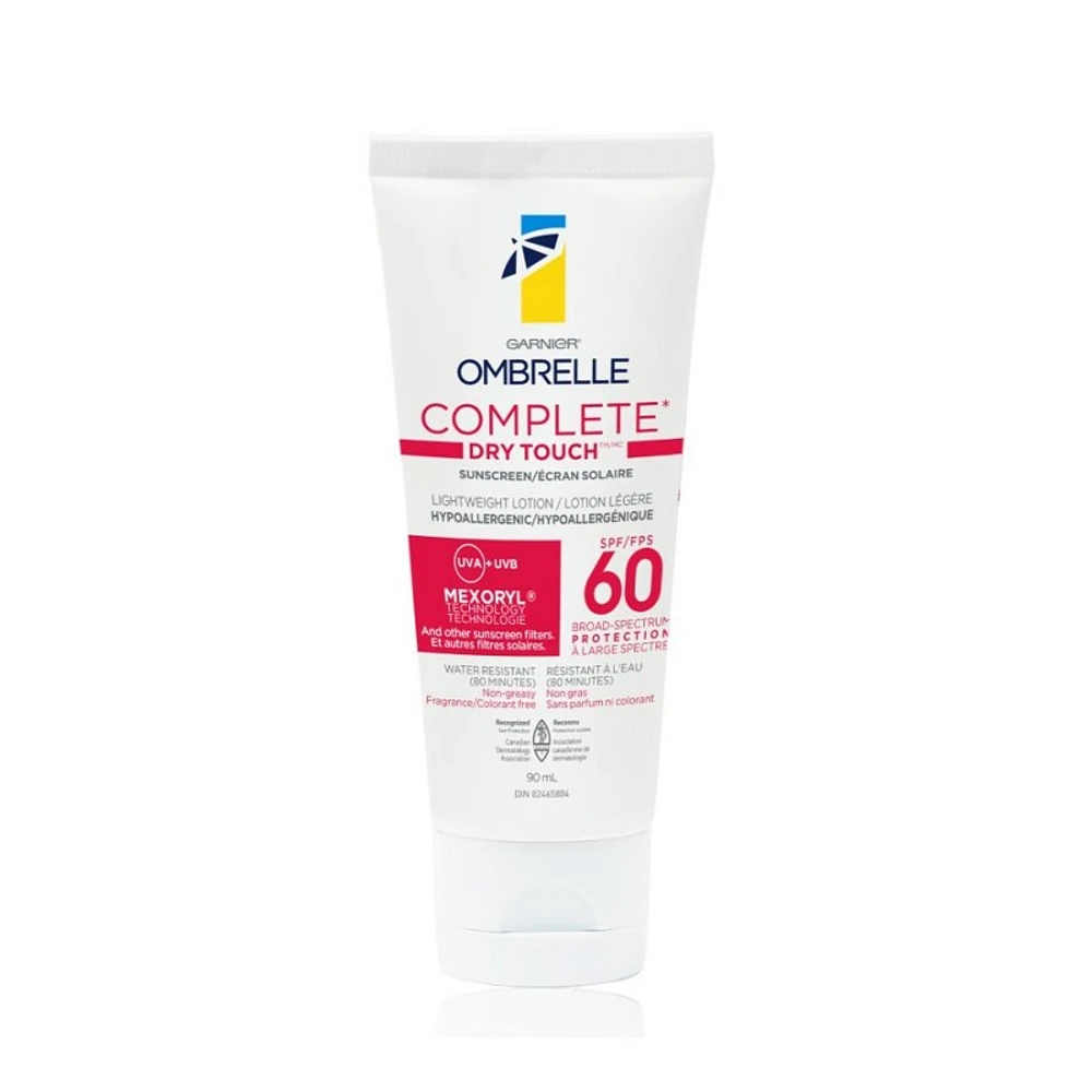 Garnier Ombrelle Complete Sensitive Advanced Hypoallergenic Sunscreen Lotion - SPF 60 - 90ml