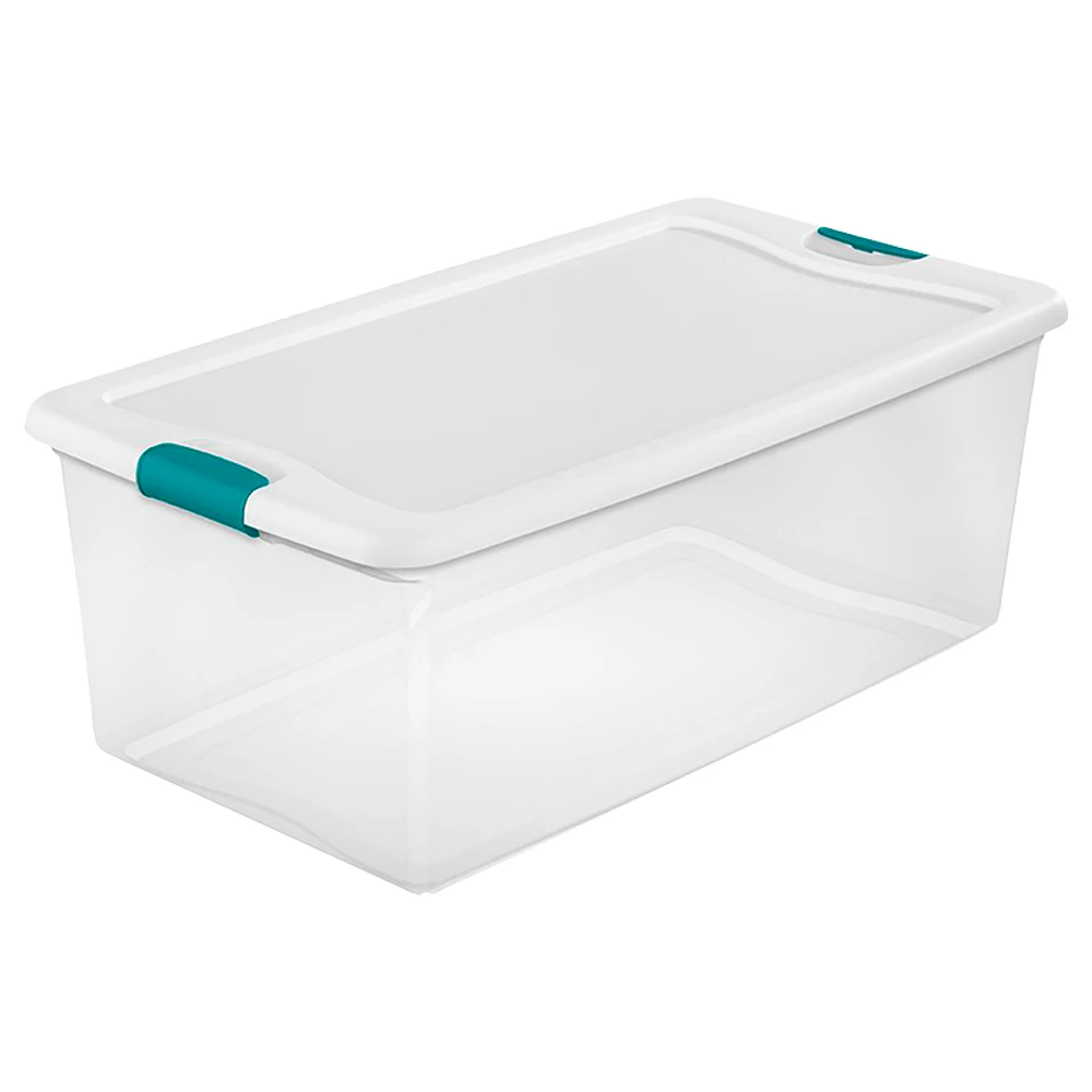 Sterilite Latch Tote - Clear