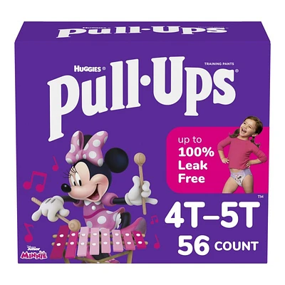 Pull-Ups Girls Potty Training Pants - 4T-5T - 56 Count