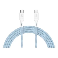 LOGiiX VIBRANCE Connect USB-C to USB-C Cable - Blue - 1.5m