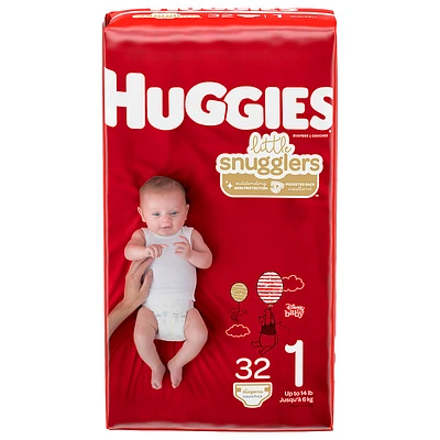 Huggies Little Snugglers Baby Diapers - Size Newborn - 31 Count