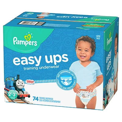 Pampers Easy Ups Training Underwear - 2T/3T - 74ct - Boys