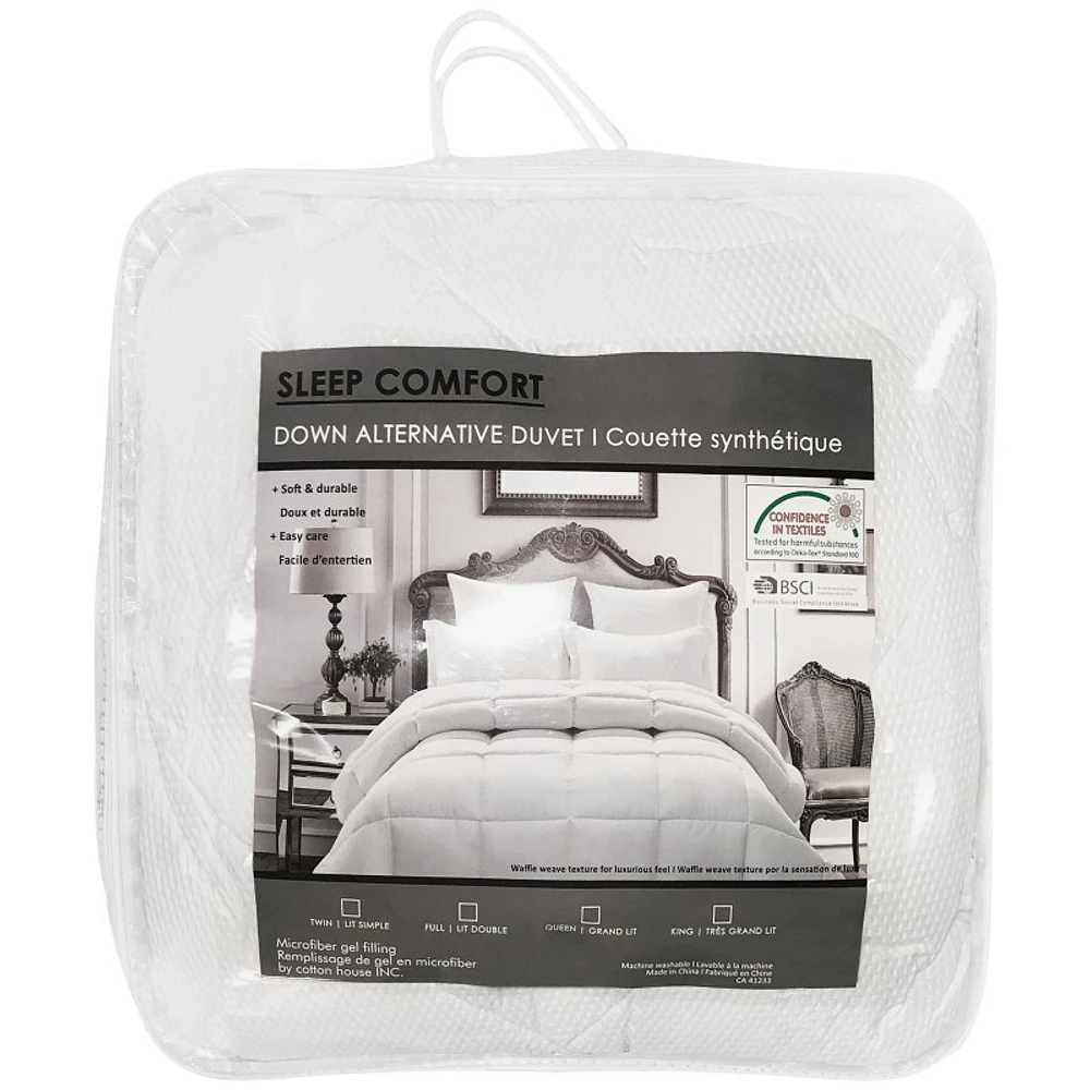 Sleep Comfort Down Alternative Duvet - King 