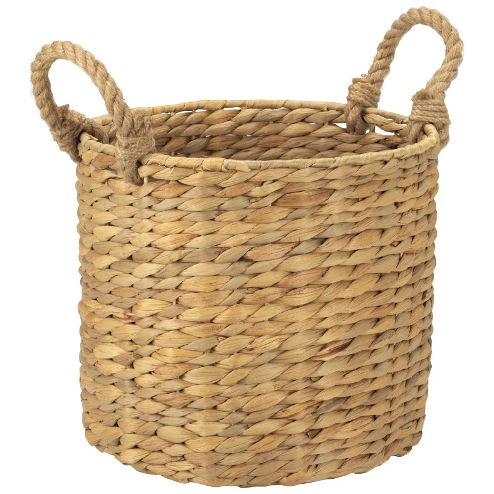 Collection by London Drugs Water Hyacinth Basket - Large - 25x22-26cm