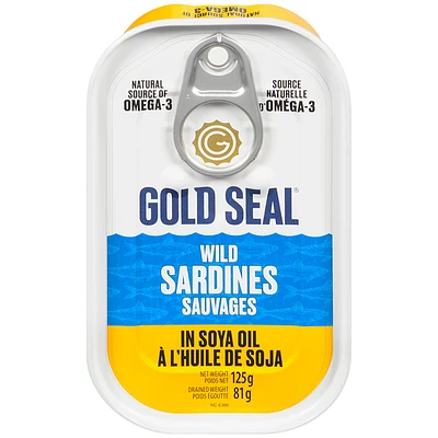 Gold Seal Sardines - Soya Oil - 125g