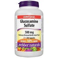 Webber Naturals Glucosamine Sulfate 500mg - 300s