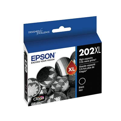 Epson 202XL Claria Ink - Black - T202XL120S