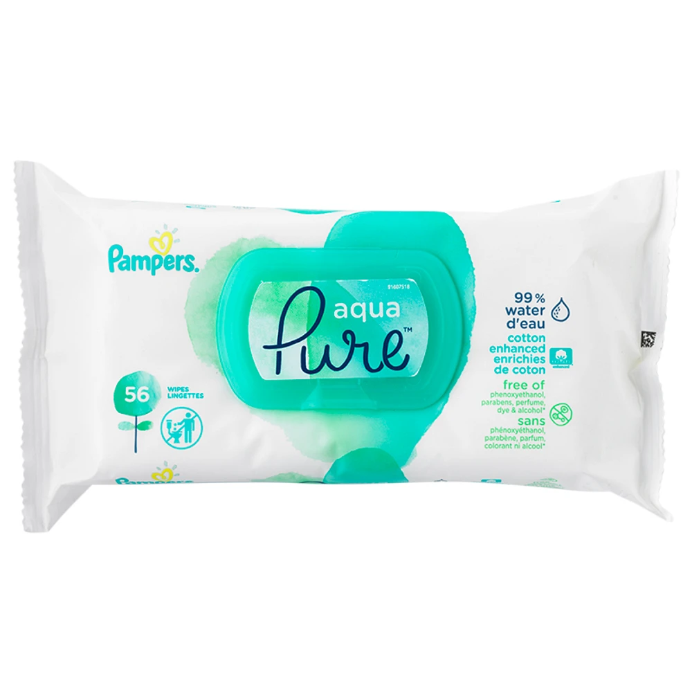 Pampers Aqua Pure Wipes