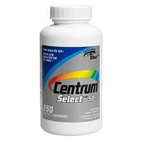 Centrum Select Adults 50+ Multivitamin/Mineral Supplement - 250's