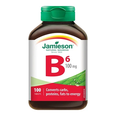 Jamieson Vitamin B6 100 mg (Pyridoxine) - 100's