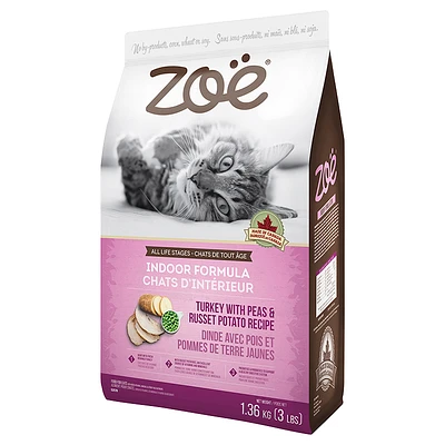 Zoe Cat Indoor Cat Food - Turkey - 1.3kg