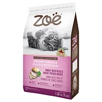 Zoe Cat Indoor Cat Food - Turkey - 1.3kg