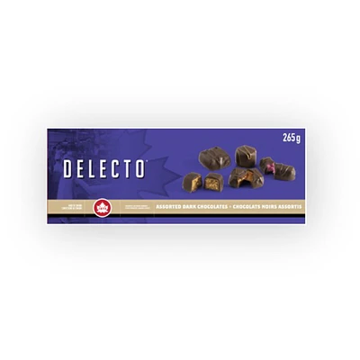 Ganong Delecto Assorted Dark Chocolates - 265g