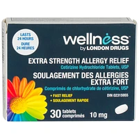 London Drugs Extra Strength Non Drowsy Allergy Relief - 10mg