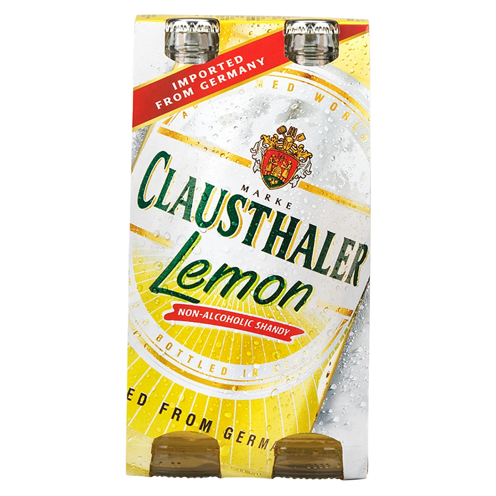 Clausthaler Lemon Non-Alcoholic - 4x330ml